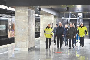 Сергей Собянин: «Строительство Большой кольцевой линии метро вошло в завершающую стадию».