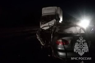 В жутком ночном ДТП в Тоцком районе погибли четыре человека.