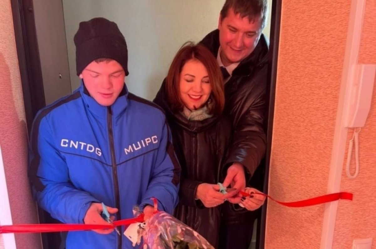 Чемпион мира из Климово получил ключи от новой квартиры