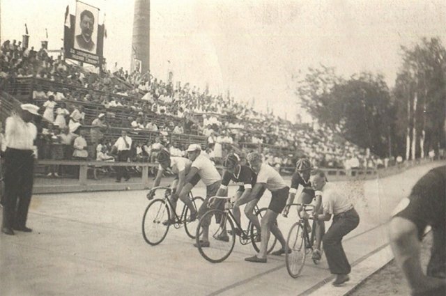 Тульский велотрек 1939 год.