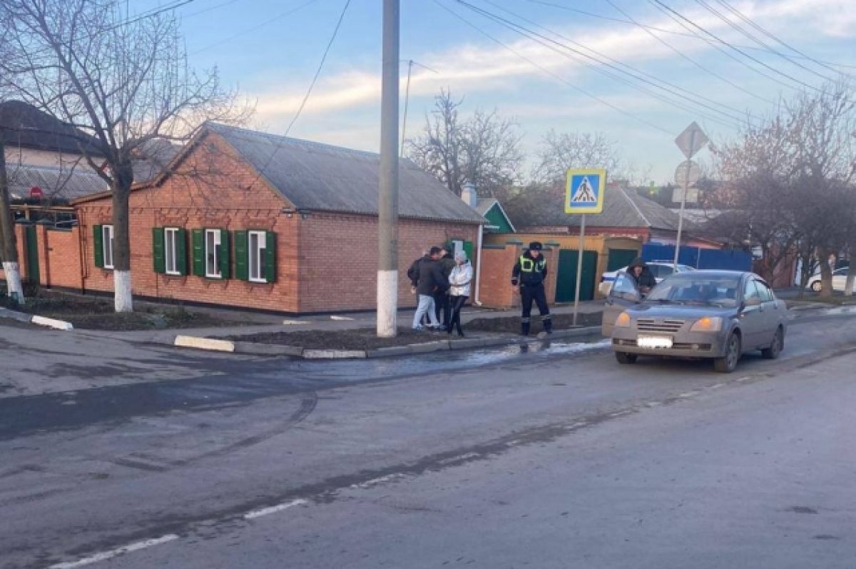 Пенсионерку сбили на пешеходном переходе в Ростовской области