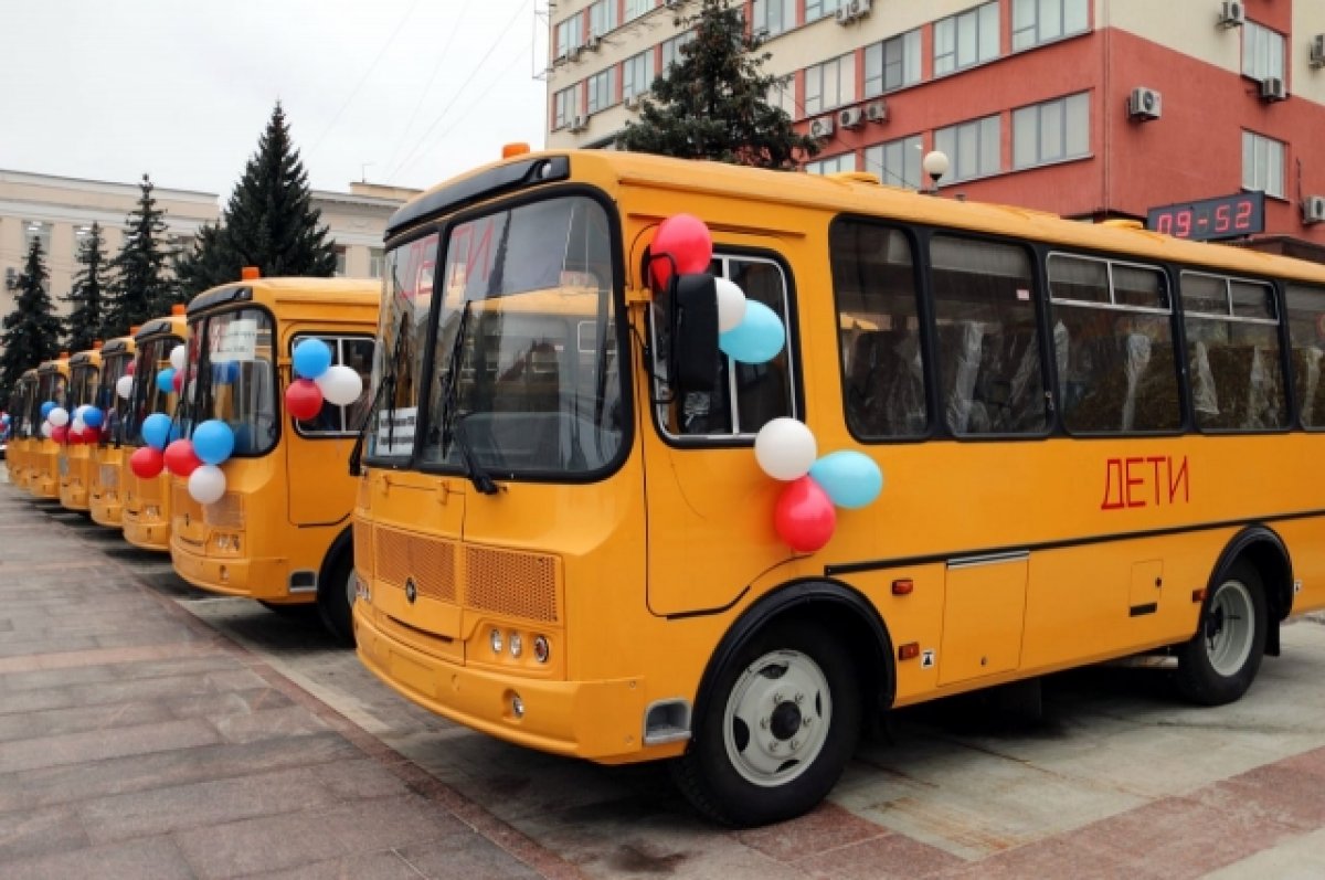 В Брянскую область пришли 42 новых школьных автобуса