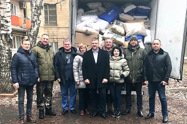 Гуманитарная помощь Первомайску стала постоянной.