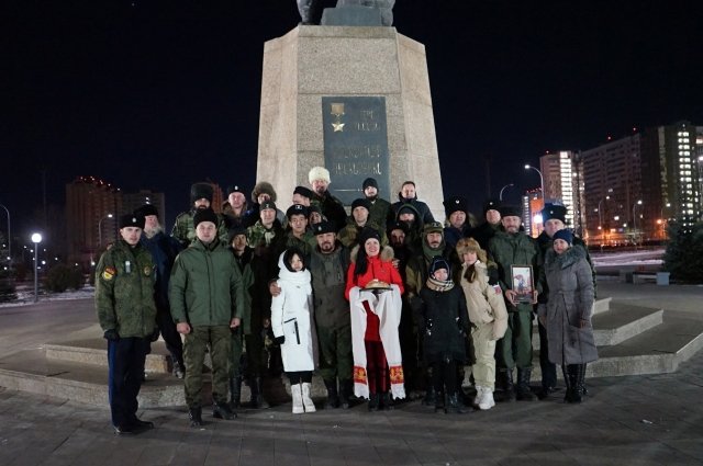 Из зоны СВО в Оренбург возвратились казаки отряда «Ермак».