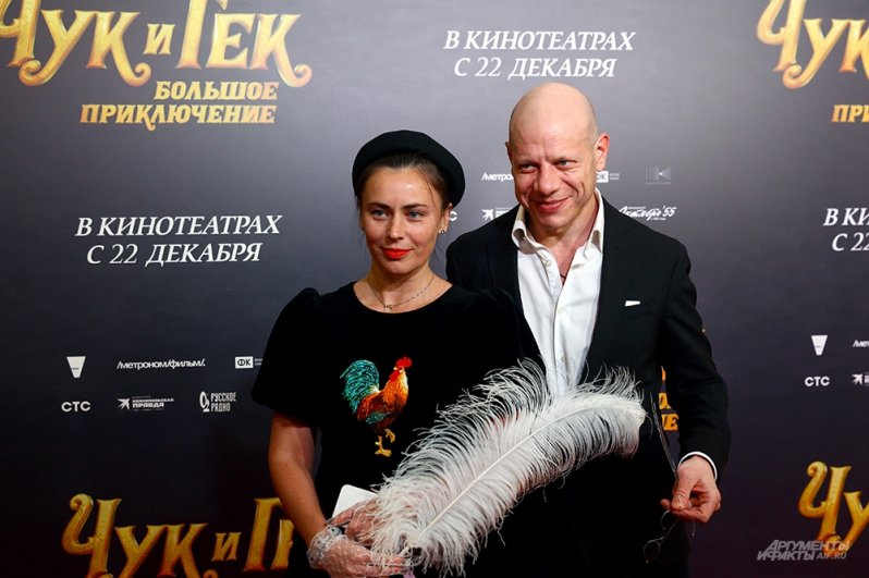 Актер Иван Кокорин с супругой Светланой