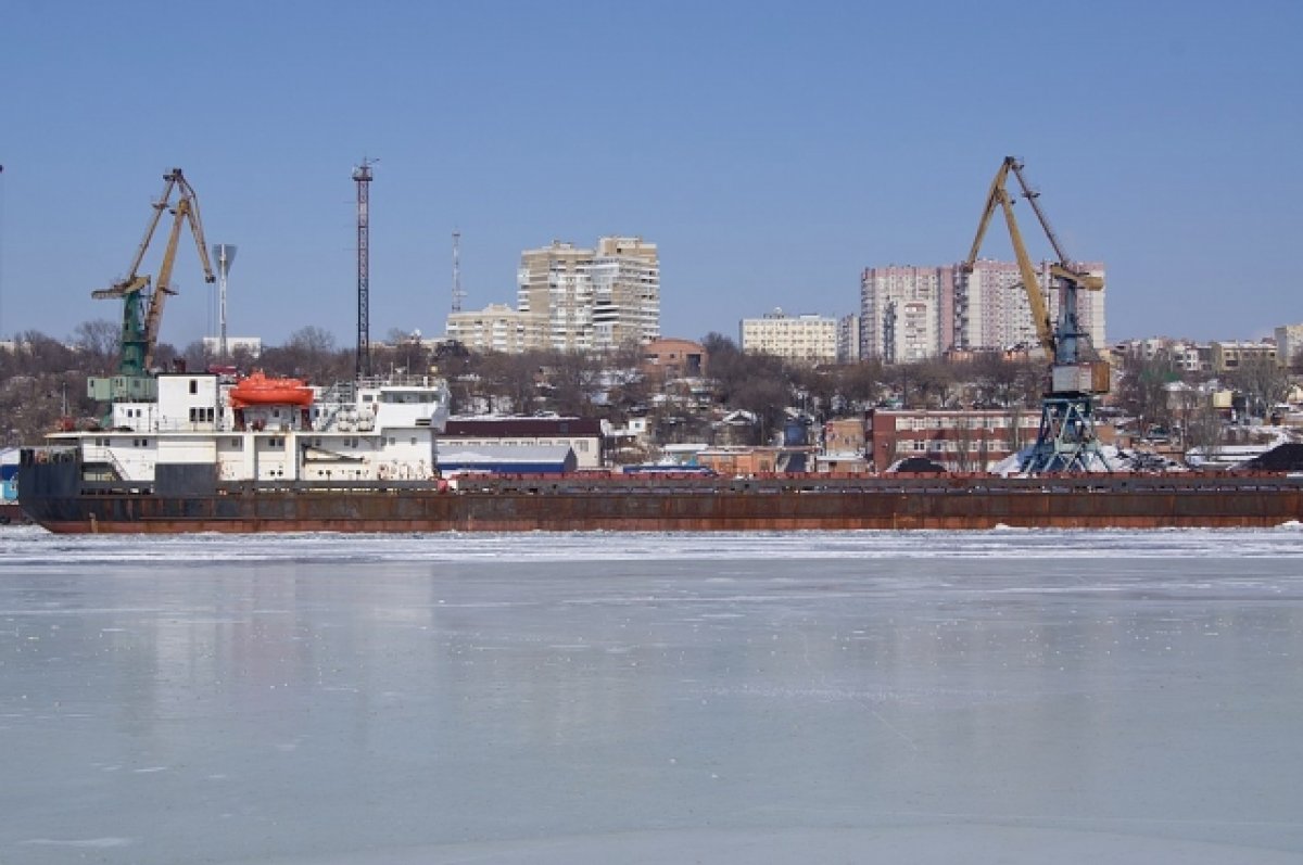 В ростовском порту пожаловались, что суда с импортом не могут зайти в него