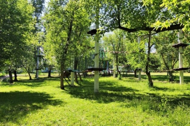 Веревочный парк в Новоалтайске