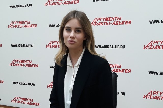 Виктория Сысоева в гостях у «АиФ -Адыгея»