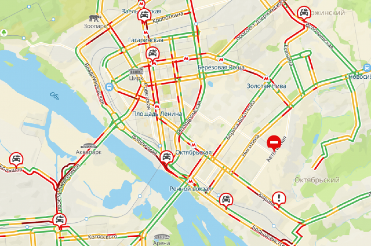 Карта новосибирск онлайн смотреть