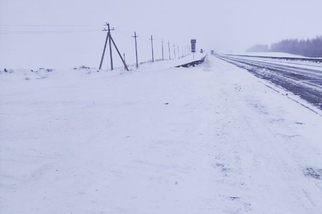 Движение по трассе М-5 в Северном районе Оренбуржья восстановлено.