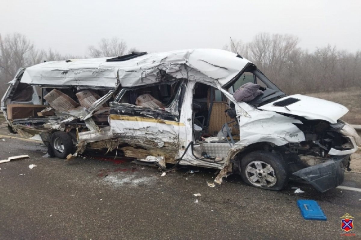 Пассажиры микроавтобуса из Дагестана погибли в аварии под Волгоградом | АиФ  Дагестан