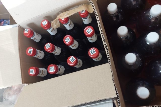 В Бугуруслане изъяли более 40 литров несертифицированного алкоголя.