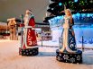 Дед Мороз и Снегурочка. Цветной бульвар. Новогодняя Тюмень, 2022-2023