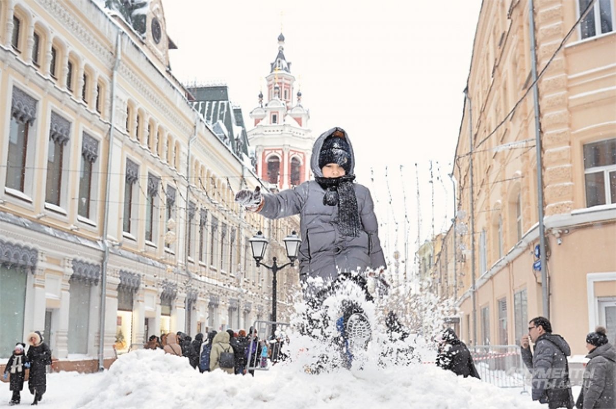 В Москве в декабре выпало свыше двух месячных норм осадков