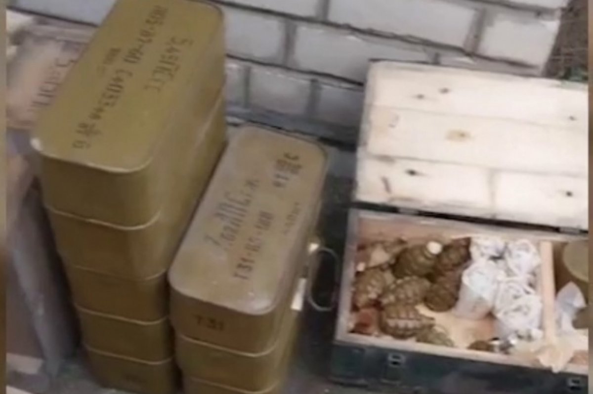 В пригороде Луганска обнаружили схрон диверсантов