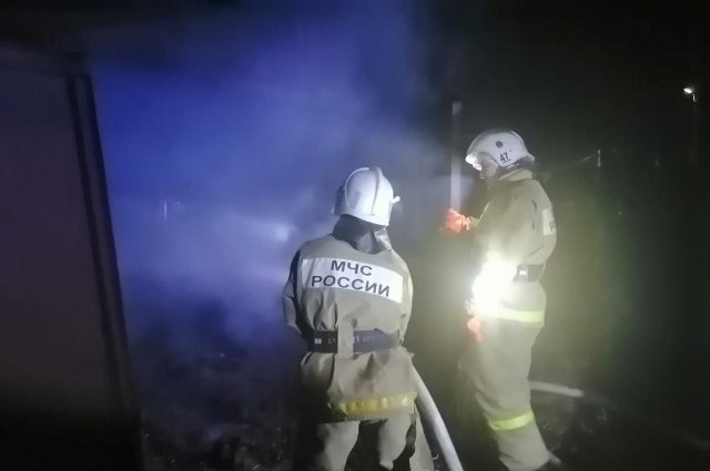 В Орске на пожаре 1 января пострадали четыре взрослых и один ребёнок.