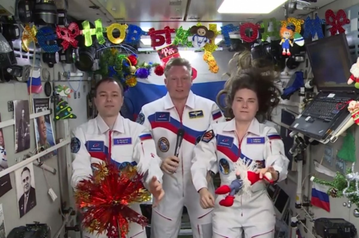Космонавт Петелин рассказал, как экипаж МКС встретил Новый год