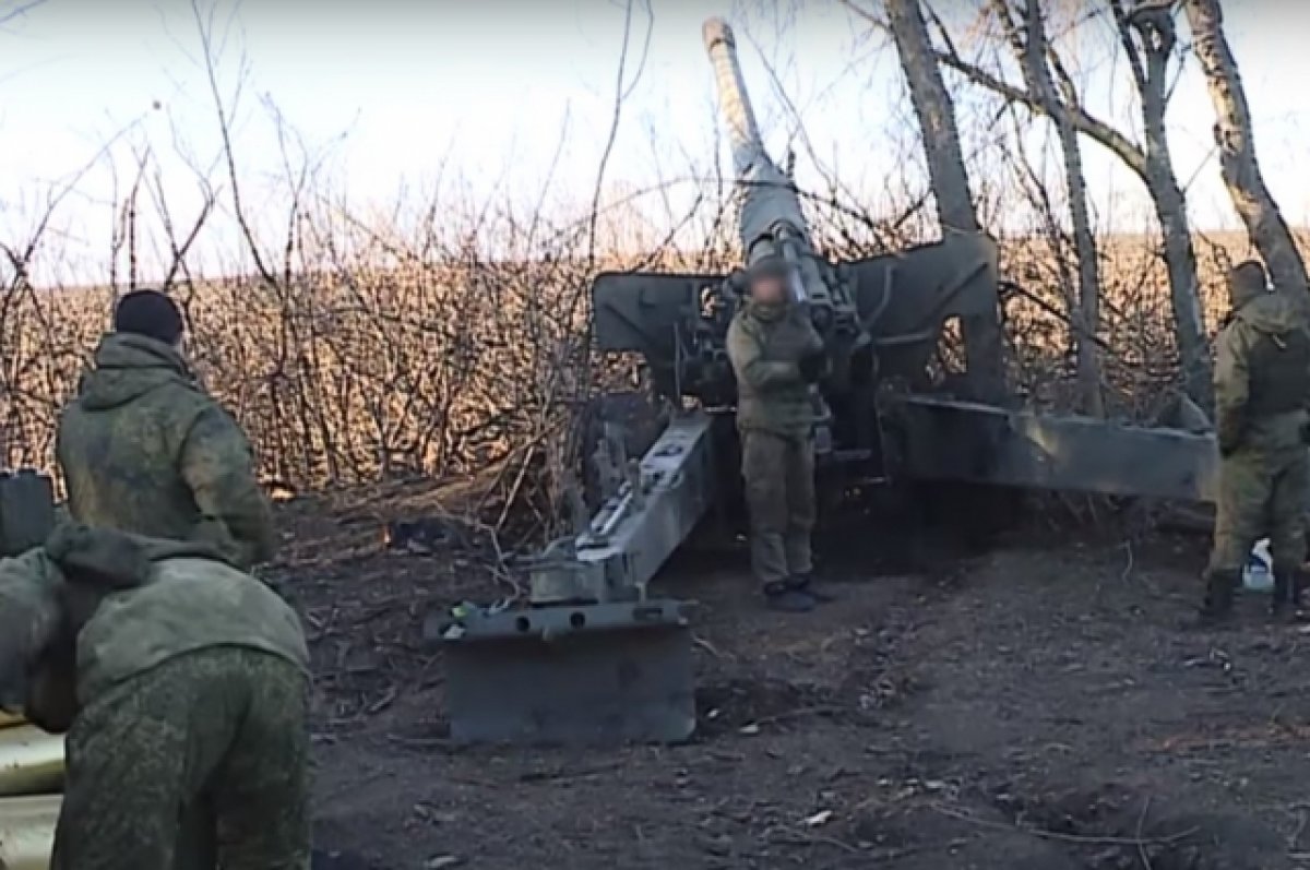 Российские артиллеристы уничтожили около 70 военнослужащих ВСУ