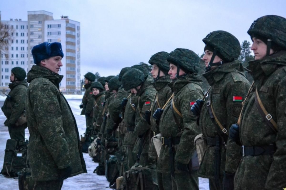 В Белоруссии сообщили о наращивании региональной группировки войск