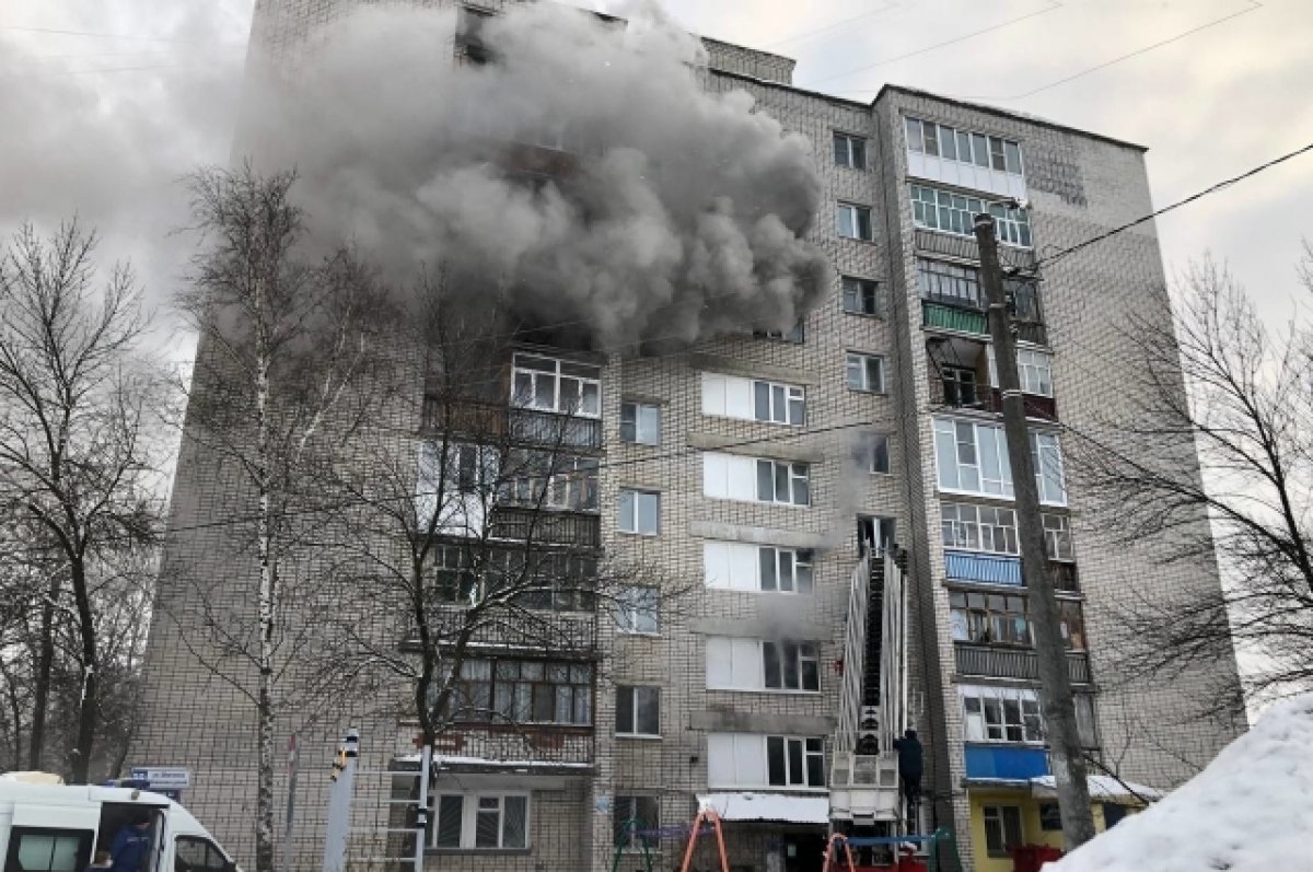 В Чебоксарах количество пострадавших при пожаре в 9-этажке выросло до 21 |  АиФ Чебоксары