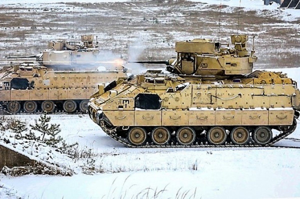 США и ФРГ договорились передать Киеву боевые машины пехоты Bradley и Marder