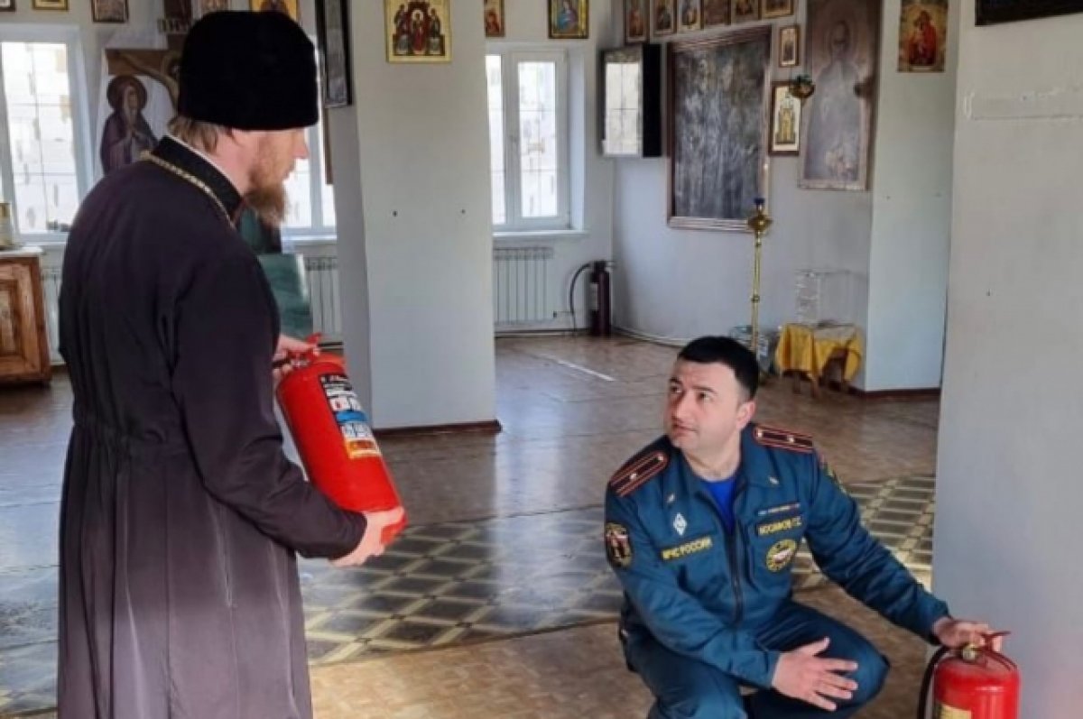 В Ростове в Рождество в храмах будут дежурить спасатели