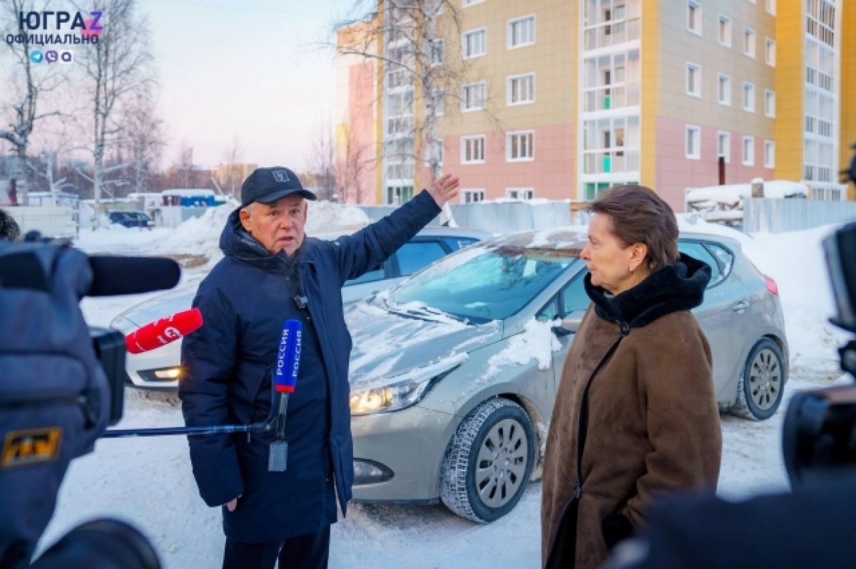 Губернатор Югры оценила строительство современных многоэтажек в Мегионе |  АиФ Югра