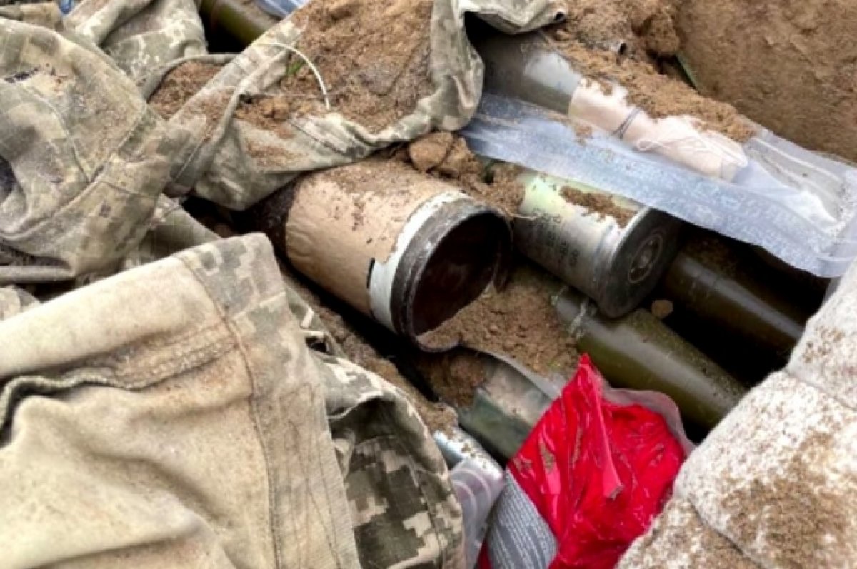 В Херсонской области обнаружили тайник с боеприпасами