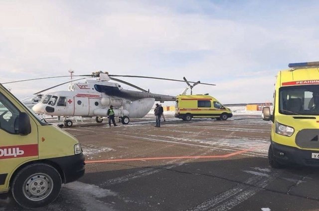 В 2022 году воздушными судами в больницы доставлены 66 юных оренбуржцев.