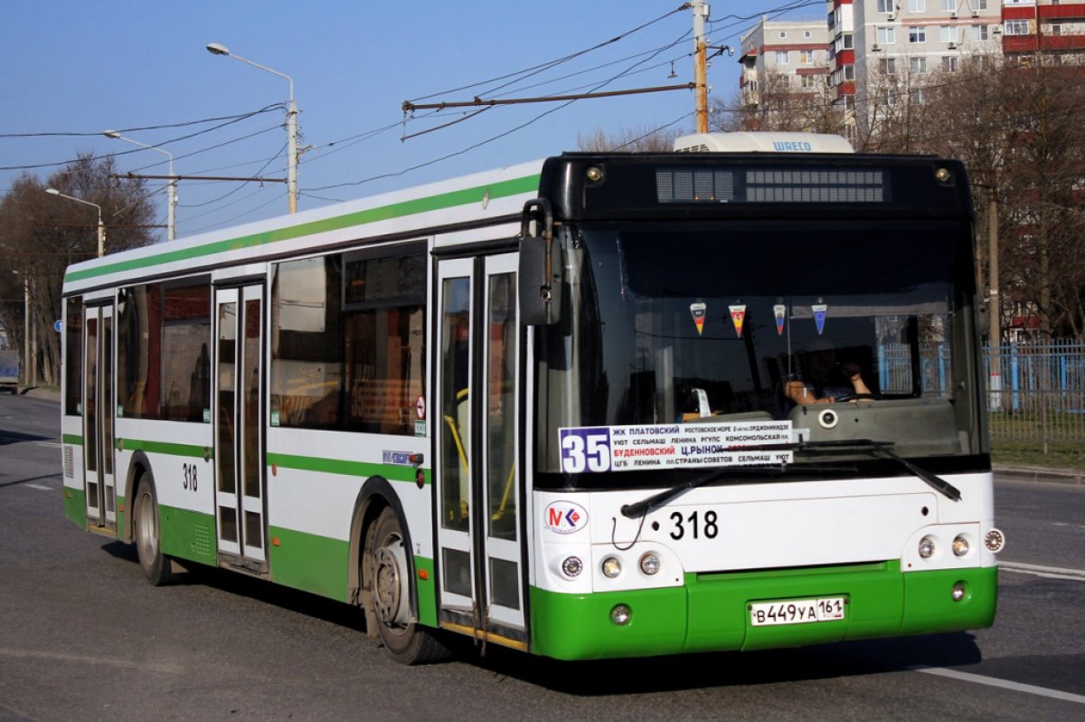 Власти Ростова рассказали, что нарушений в транспорте стало меньше на 1%