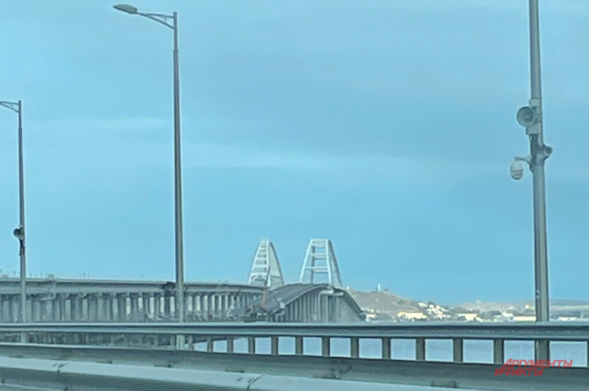 Почему закрыли крымский мост в крыму