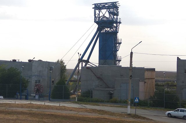 Соляная шахта в Соледаре.