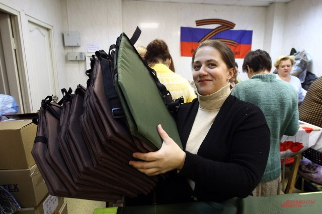 Волонтеры города Домодедово помогают фронту