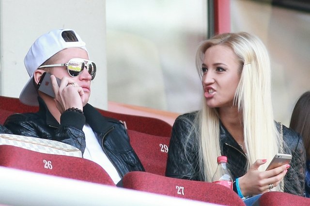 Дмитрий Тарасов и Ольга Бузова, 2014 год.