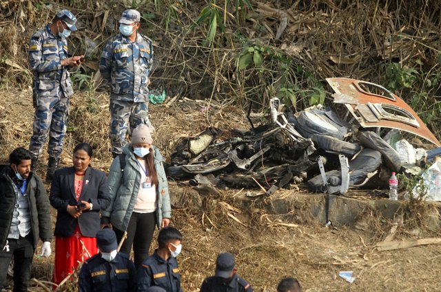 Крушение самолета ATR 72 в Непале