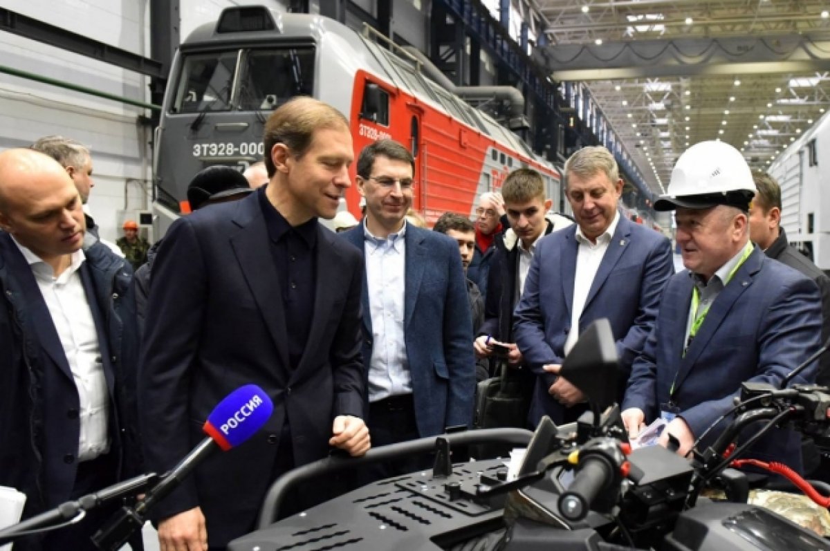 Вице-премьер Денис Мантуров дал поручения по поддержке брянских предприятий