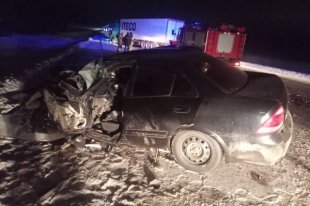 В Татарстане в лобовом столкновении с КАМАЗом погиб водитель легкового автомобиля.