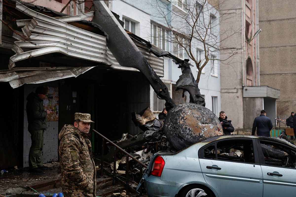 В Киеве уточнили данные о погибших при крушении вертолета в Броварах