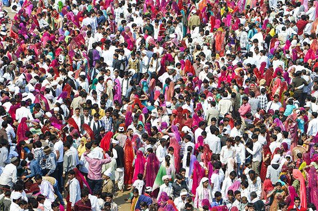 Население Индии впервые в истории превысило население Китая.