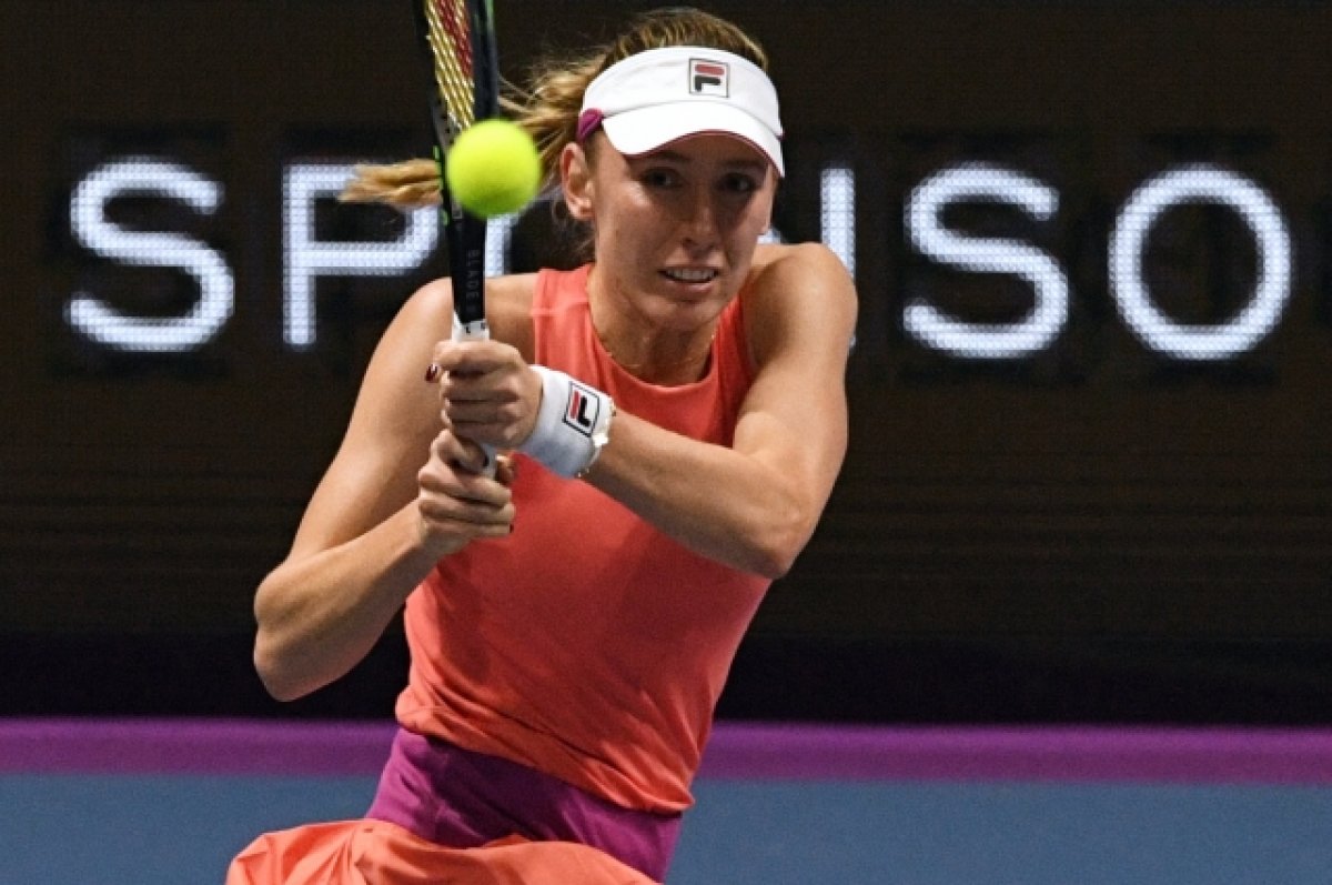 Россиянка Александрова вышла в третий круг Australian Open