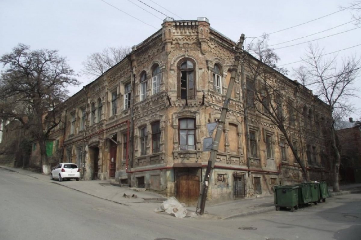 В Ростове власти изымают землю под зданием «доходного дома Губермана»