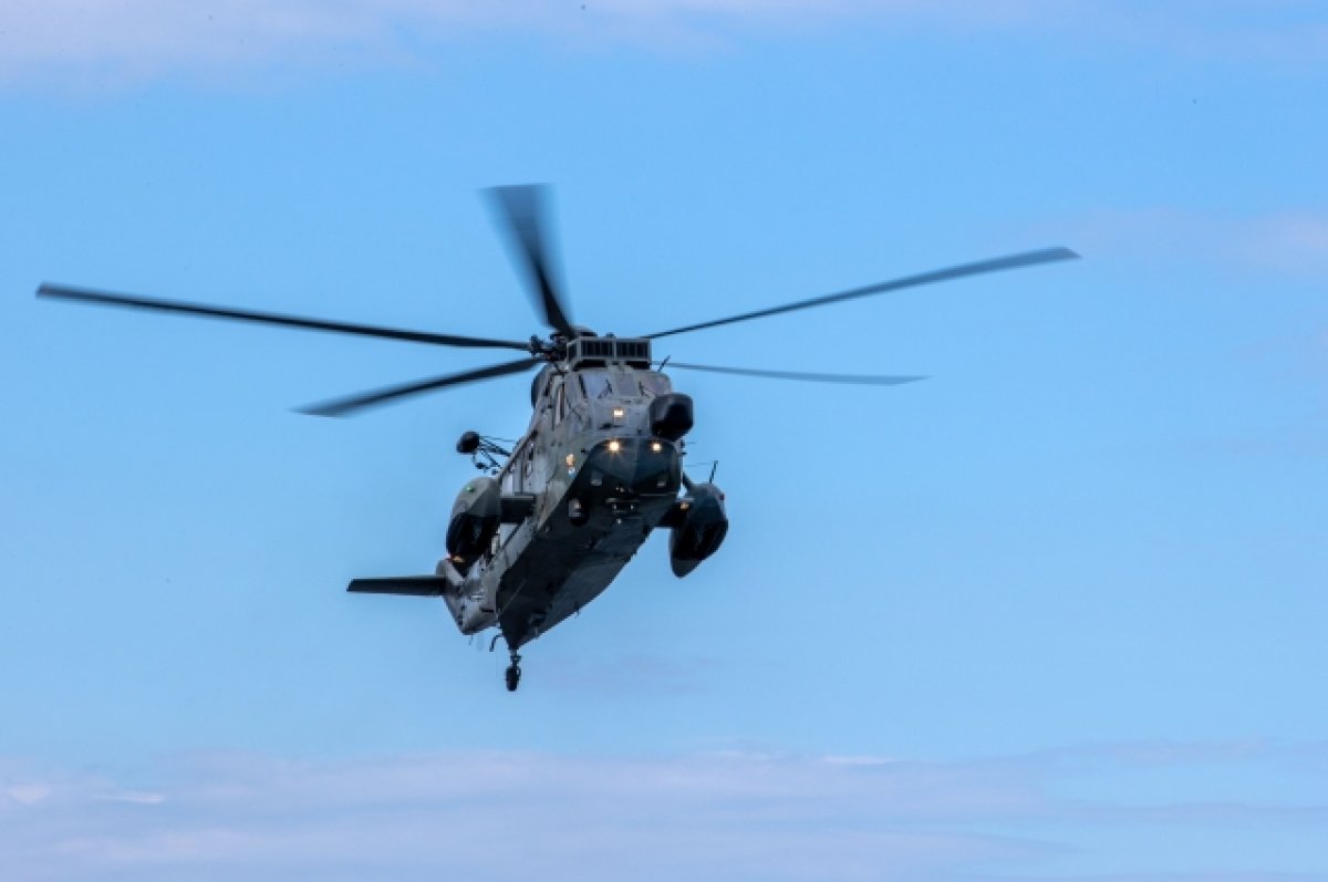 Украина получила от Великобритании вертолет Sea King