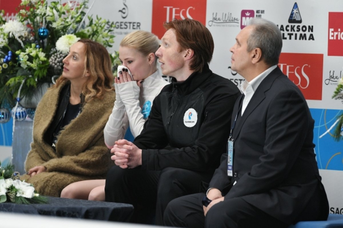 Тарасова и Морозов остались довольны своим прокатом на Кубке Первого канала