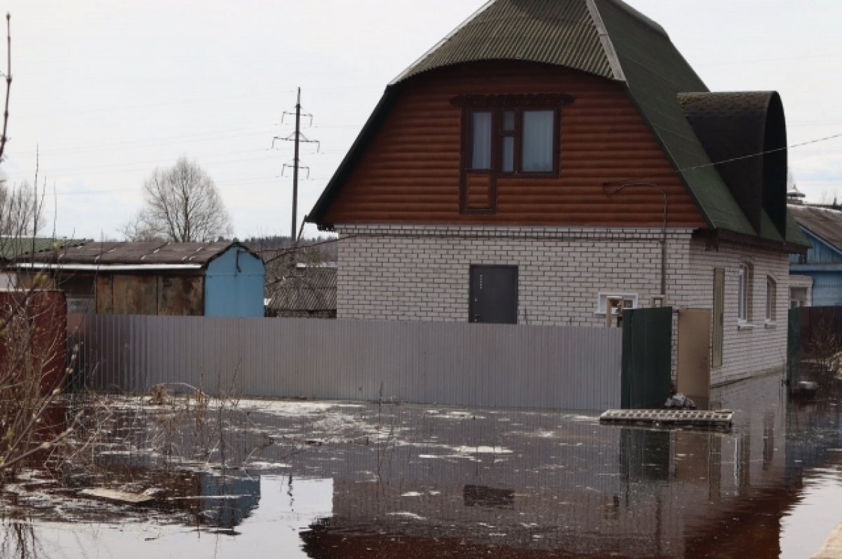 В Брянской области затопило 26 приусадебных участков