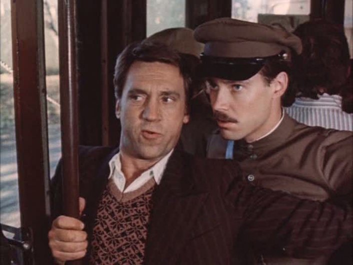 Владимир Высоцкий и Владимир Конкин в фильме «Место встречи изменить нельзя», 1979 год.