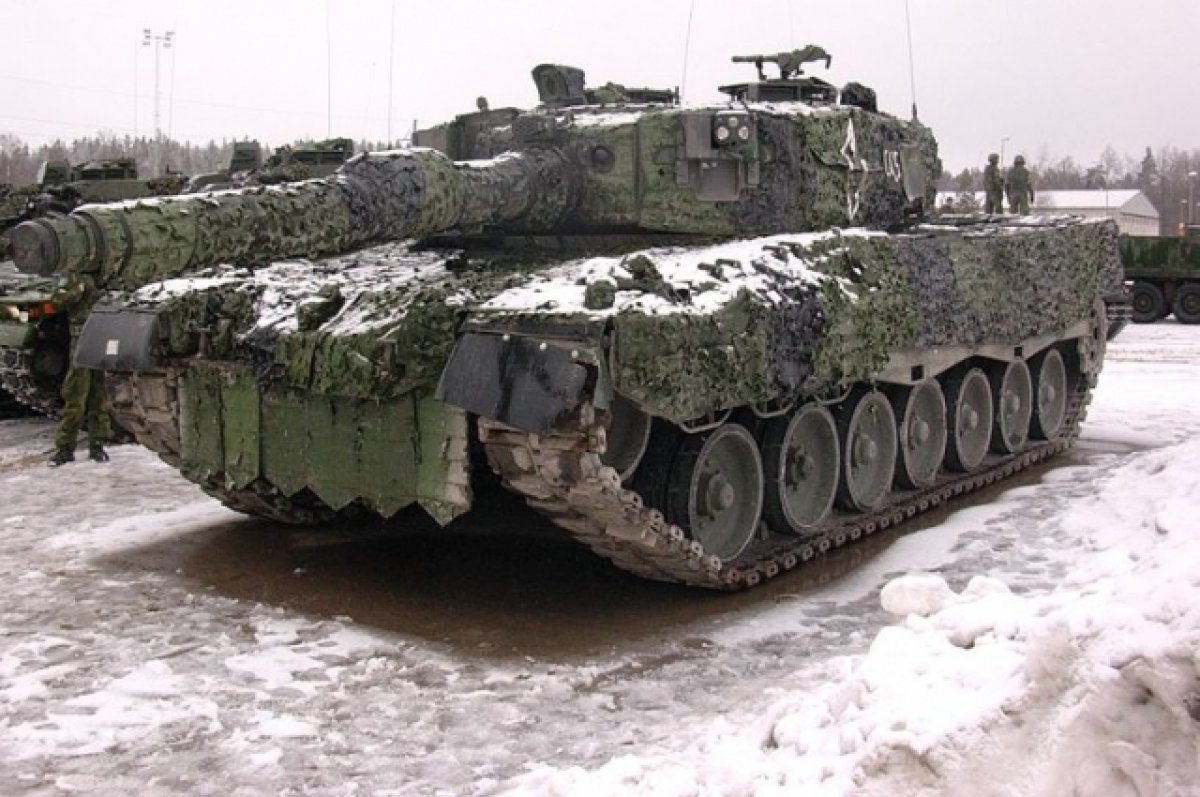 В ФРГ заявили, что обещанные Украине танки будут поставлены до конца марта
