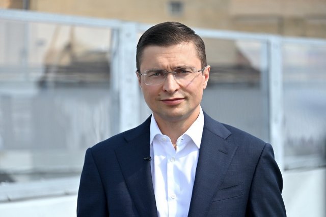 Руководитель Департамента строительства города Москвы Рафик Загрутдинов. 