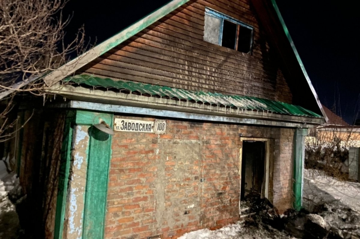 СК раскрыл жуткие подробности смертельного пожара в Рубцовске