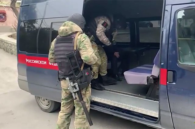 Стоп-кадр оперативной съёмки.
