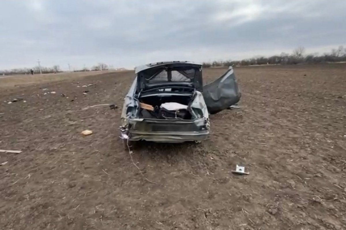 В Ростовской области 24-летняя девушка погибла в опрокинувшейся машине